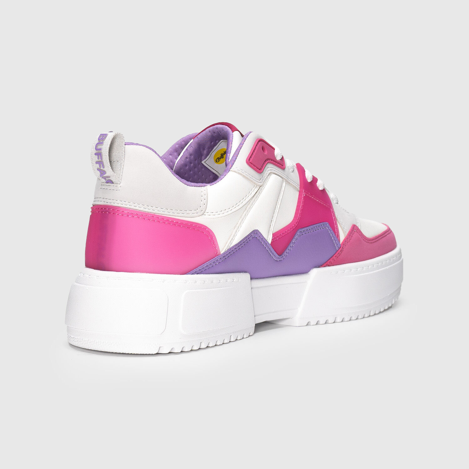 Buffalo RSE V2 Sneakers pink purple and white AW LAB