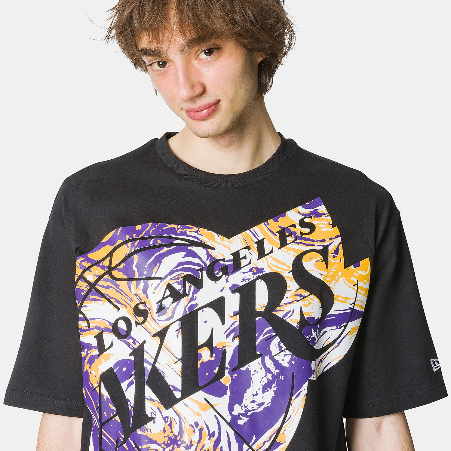 T-shirt New Era LA Lakers NBA All Over Print multicolor | AW LAB