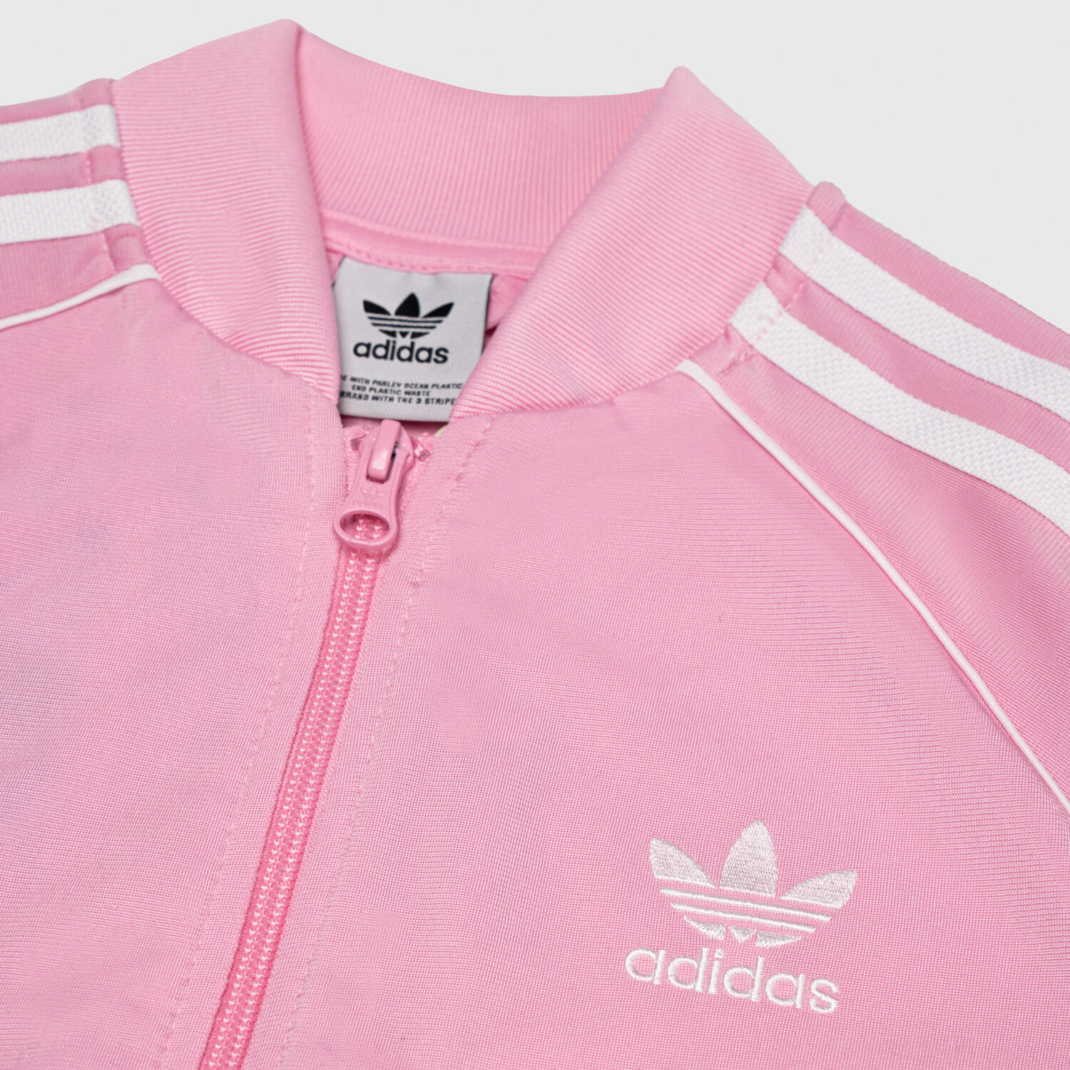 Adidas pink hot sale superstar jacket
