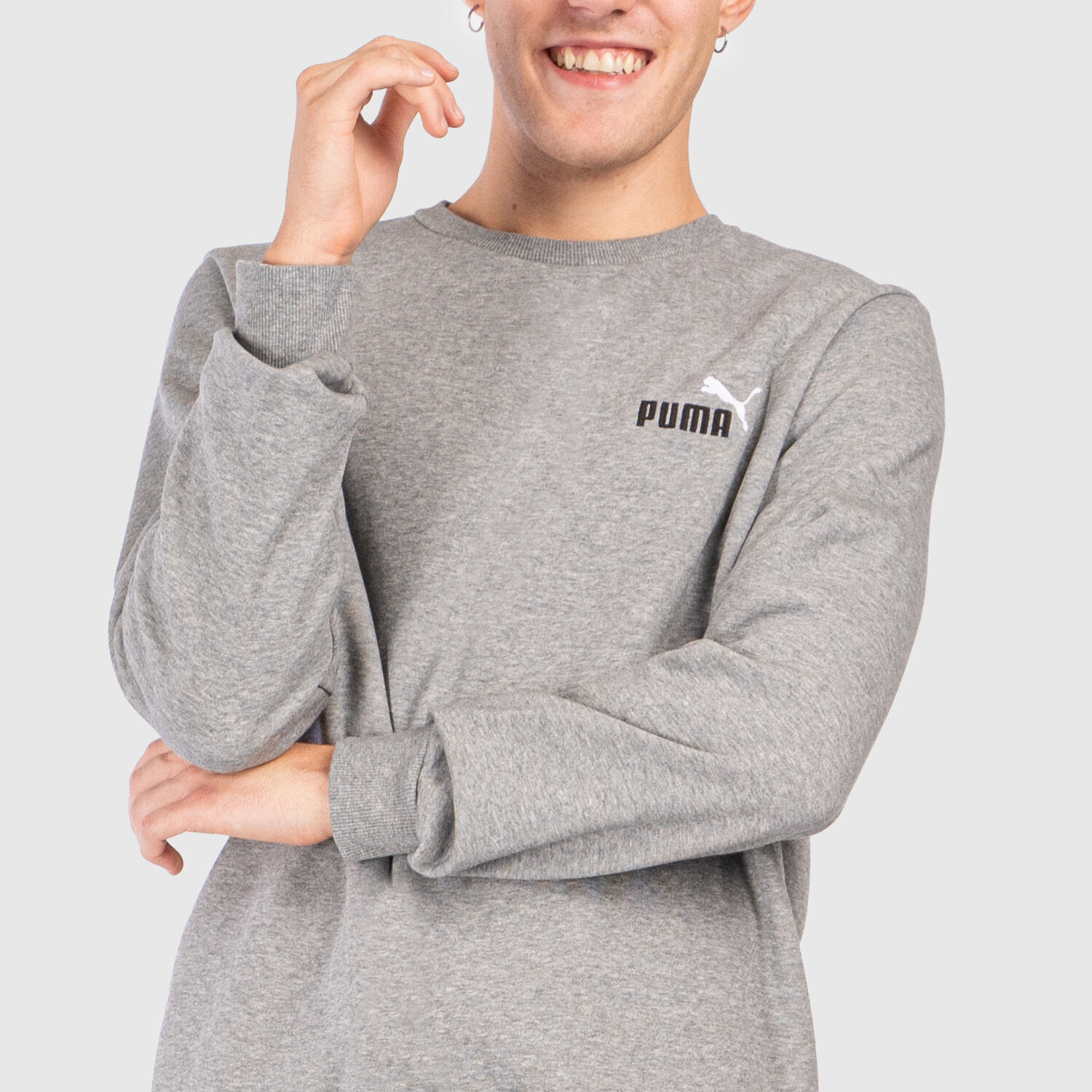 Puma jumper deals grey