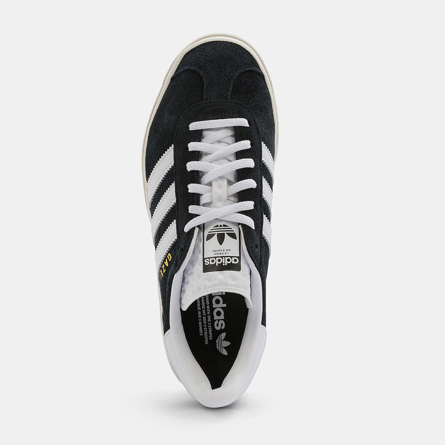 adidas Gazelle Bold black and white AW LAB