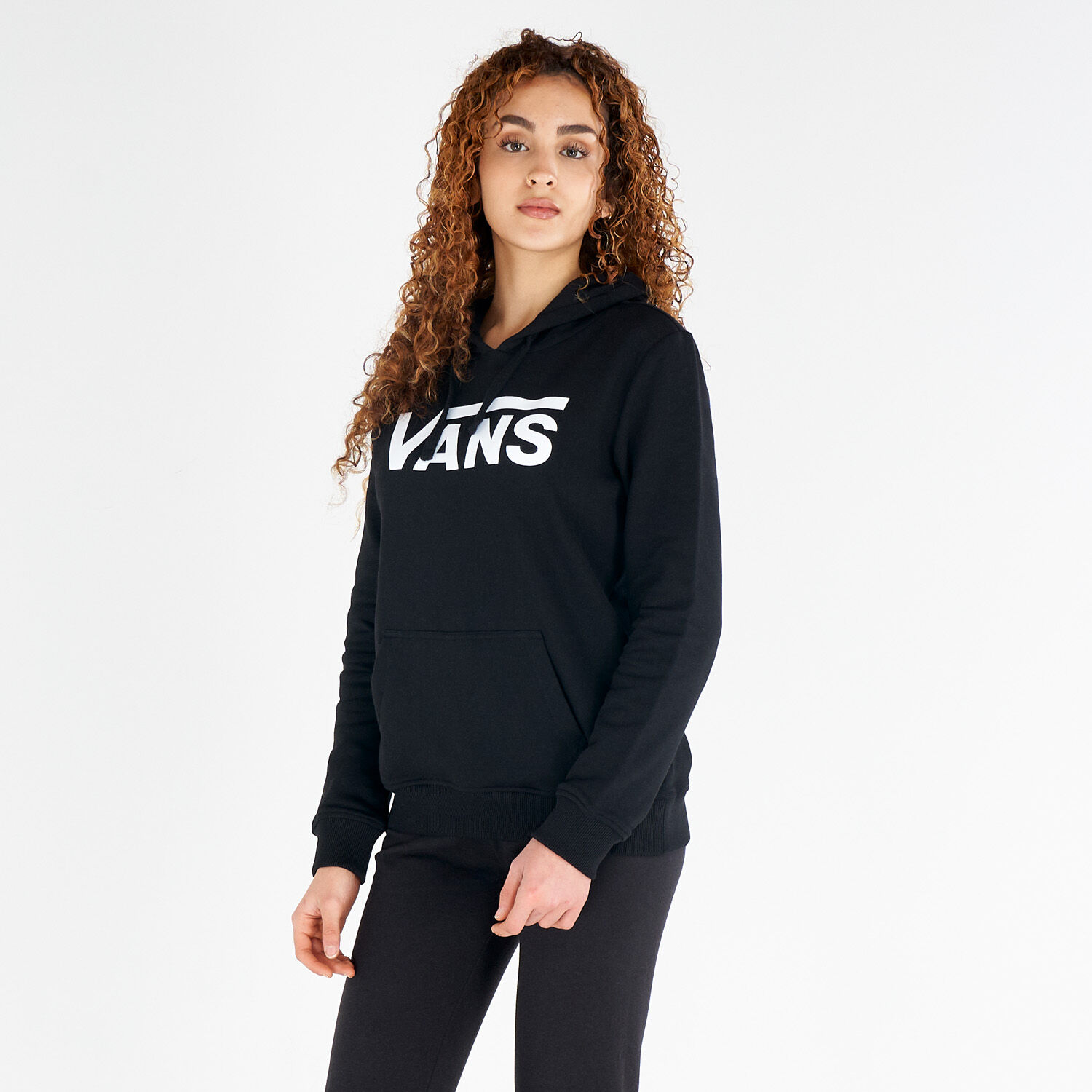 Black vans 2024 hoodie womens