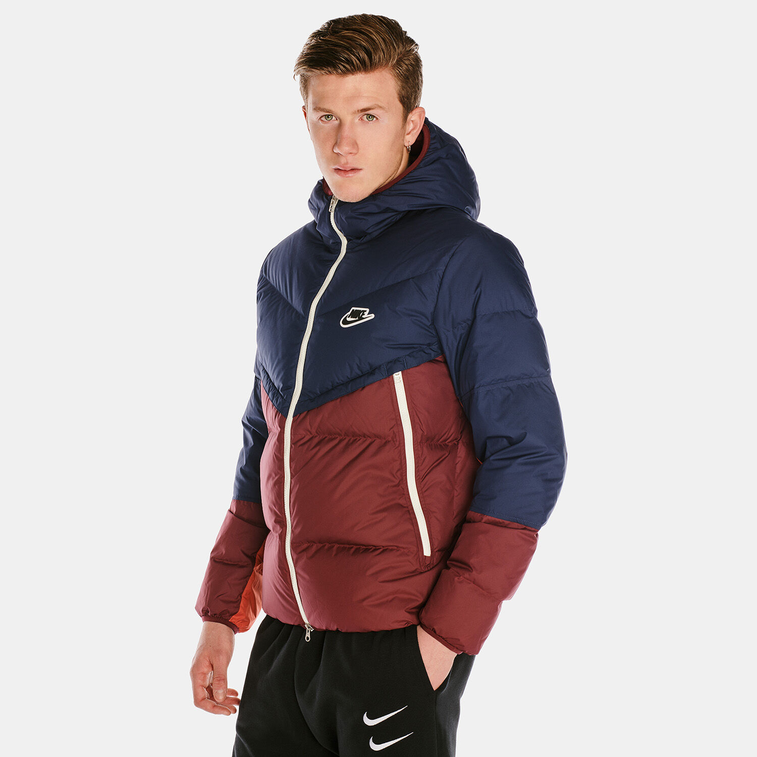 Nike sportswear windrunner top down