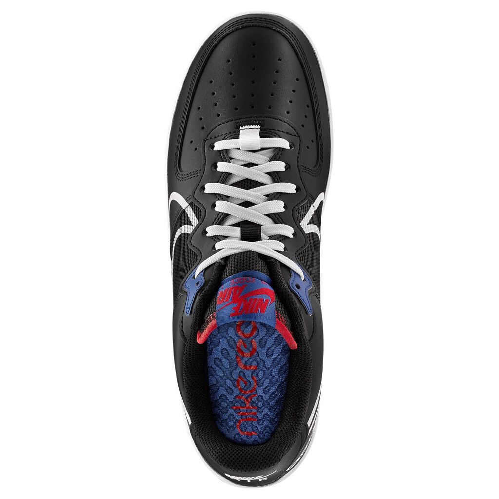 Nike air force rosse e top blu