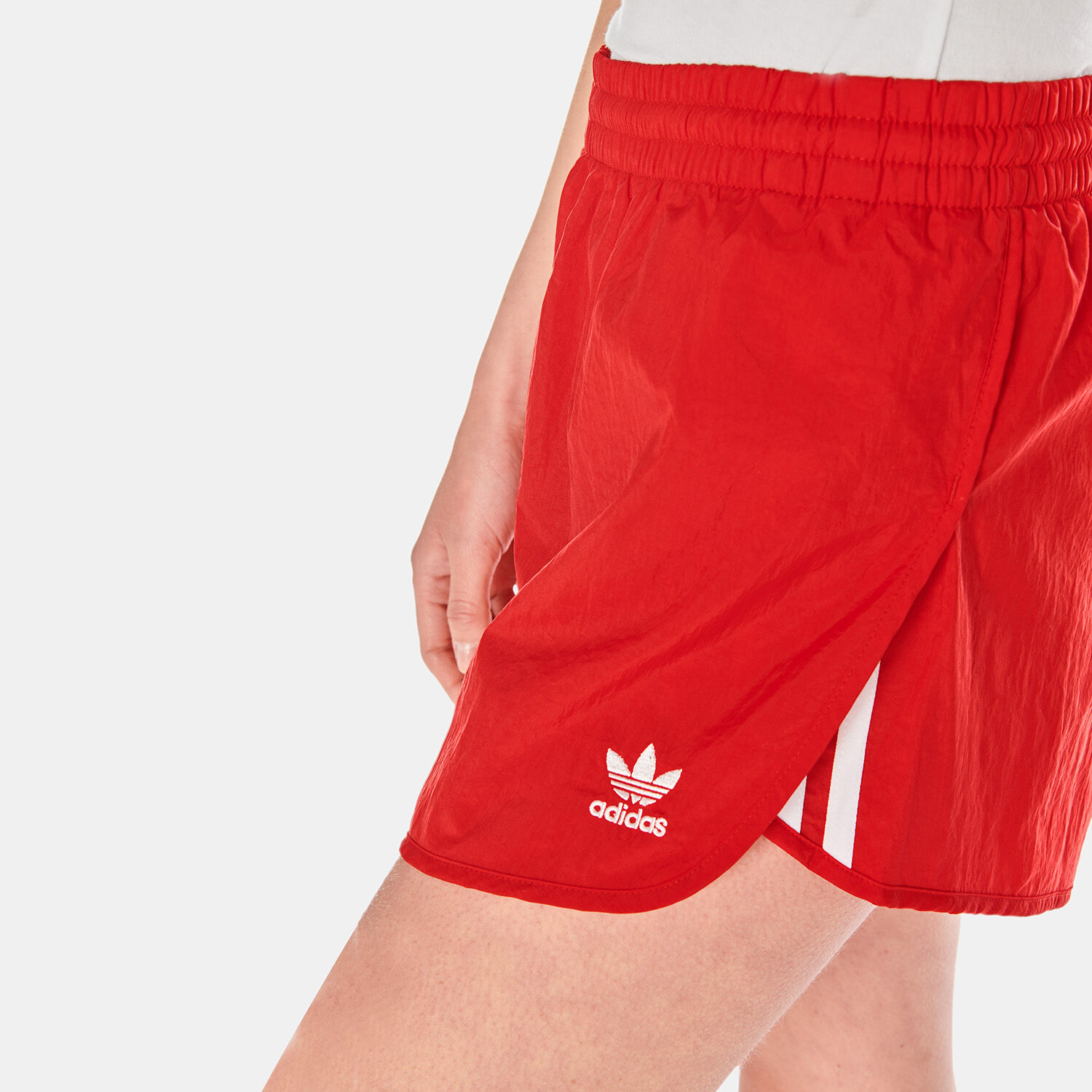 SHORTS ADIDAS 3 STRIPES RED AW LAB