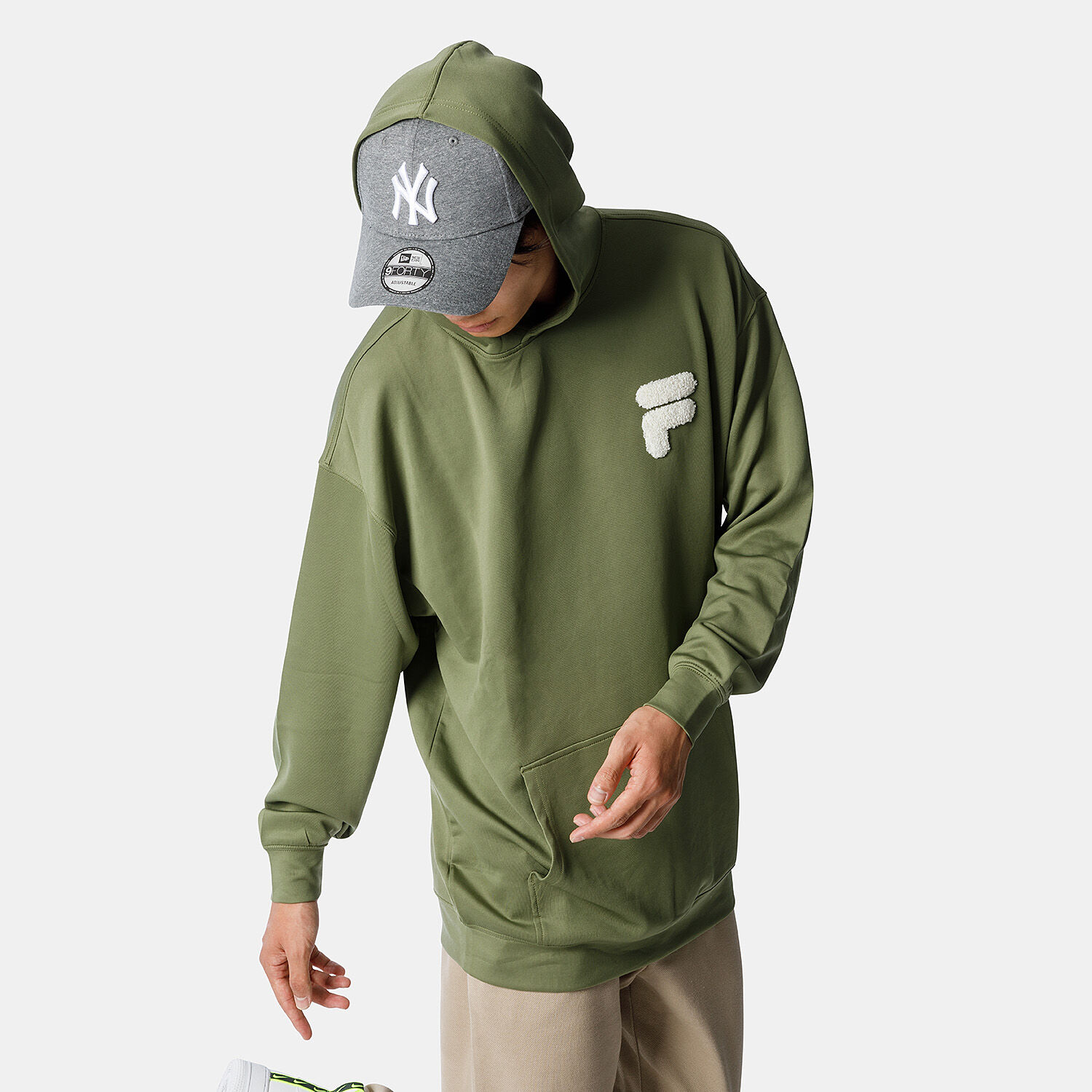 Fila sweatshirt hot sale green