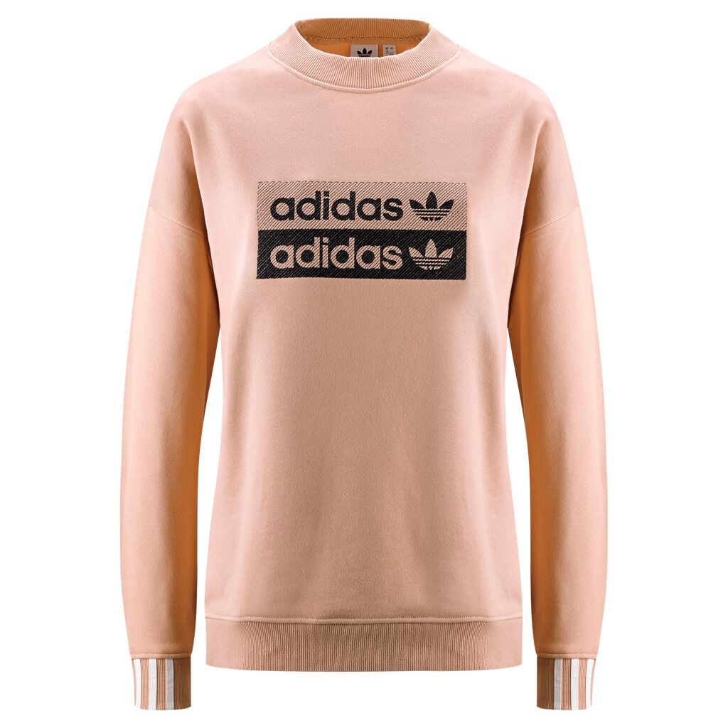 Adidas double logo sweatshirt sales