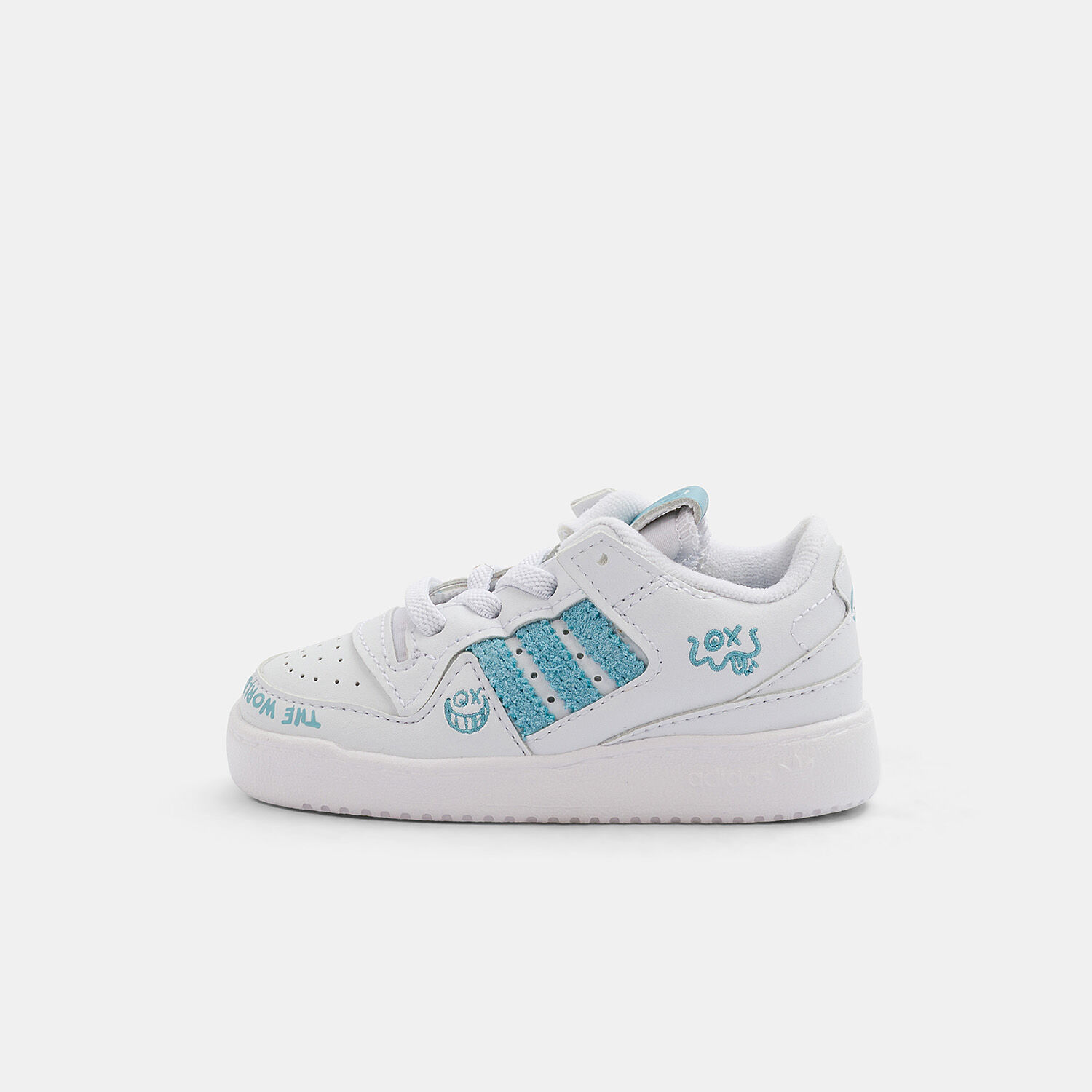 Adidas bianche e blu 2025