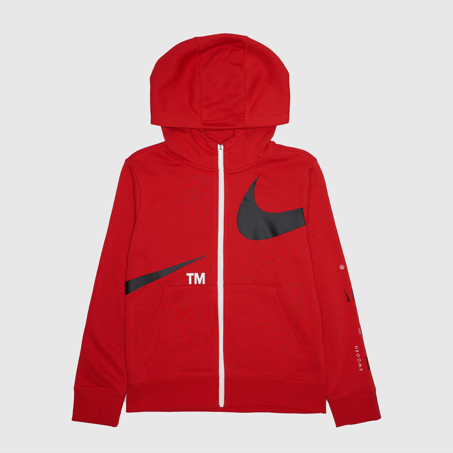 Felpa nike swoosh rossa online