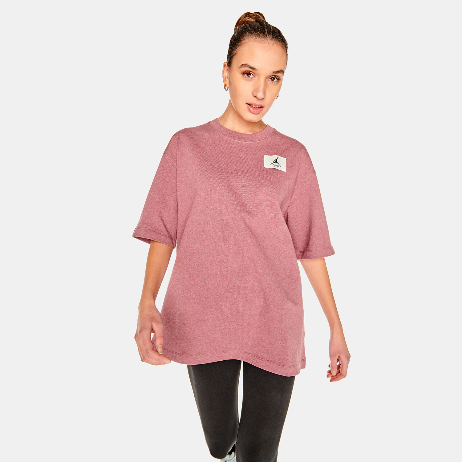 Womens pink jordan shirt discount