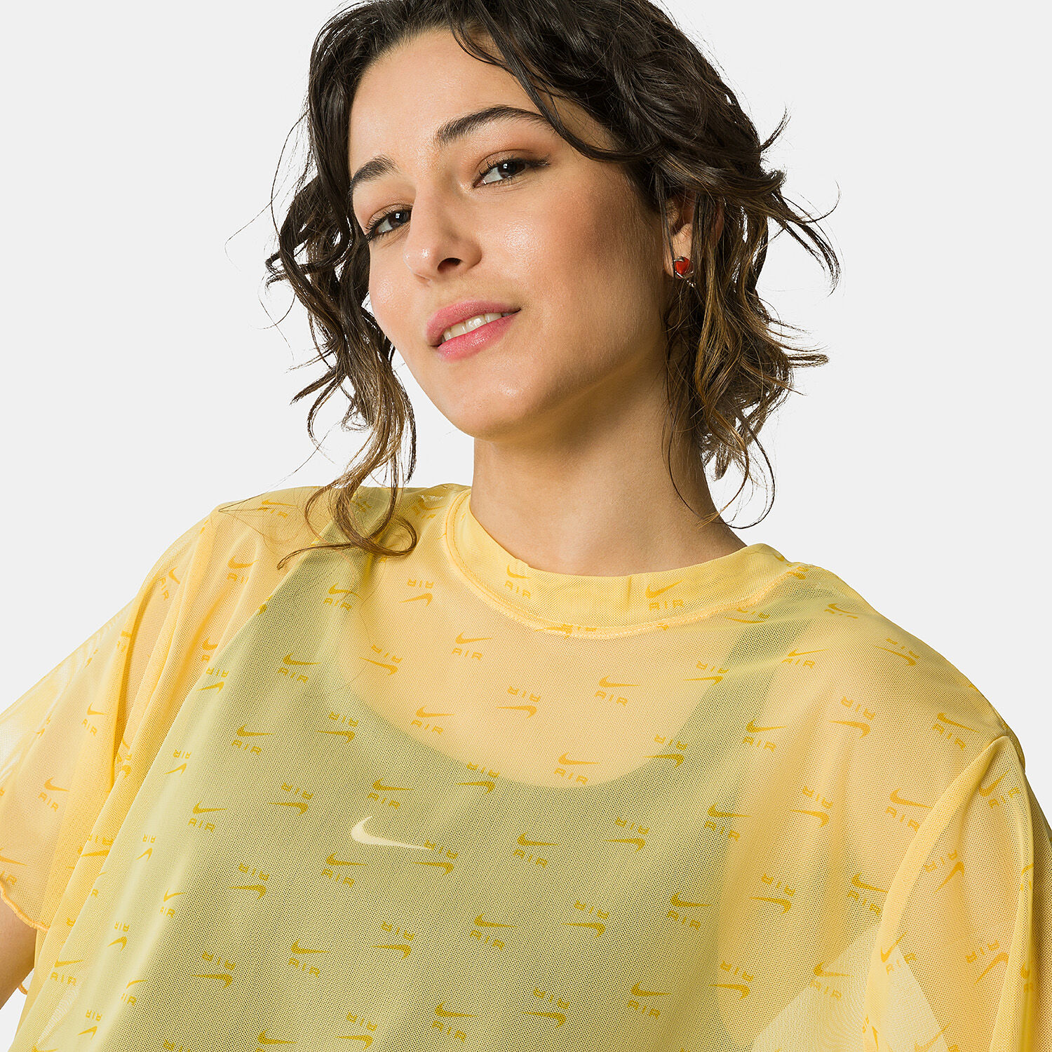 Yellow nike air shirt store