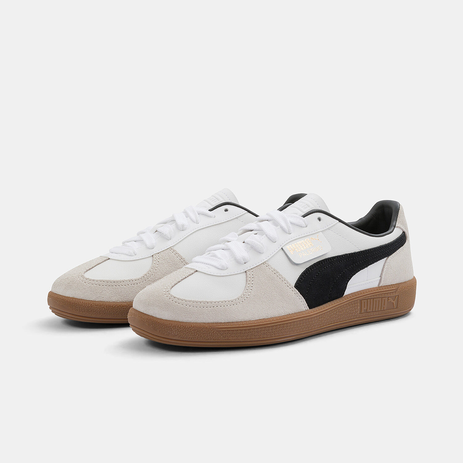 Puma Palermo Lth beige bianche e nere AW LAB
