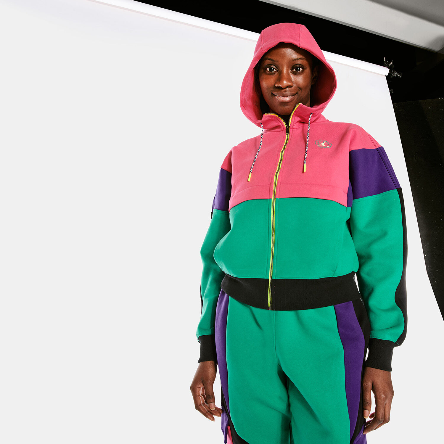 Jordan multicolor sweatshirt sales