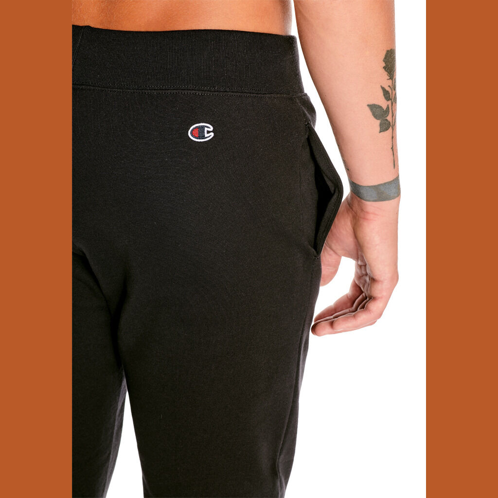 CHAMPION ROCHESTER RIB CUFF PANTS BLACK AW LAB