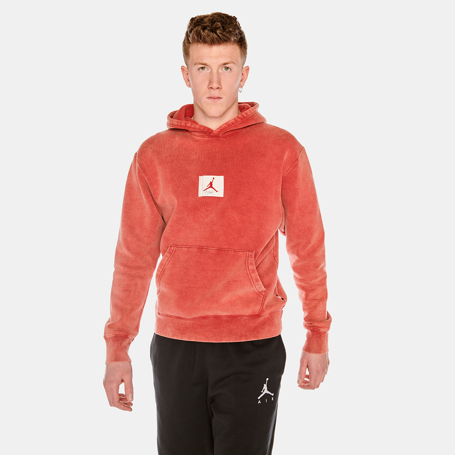 JORDAN FLIGHT HOODIE orange AW LAB
