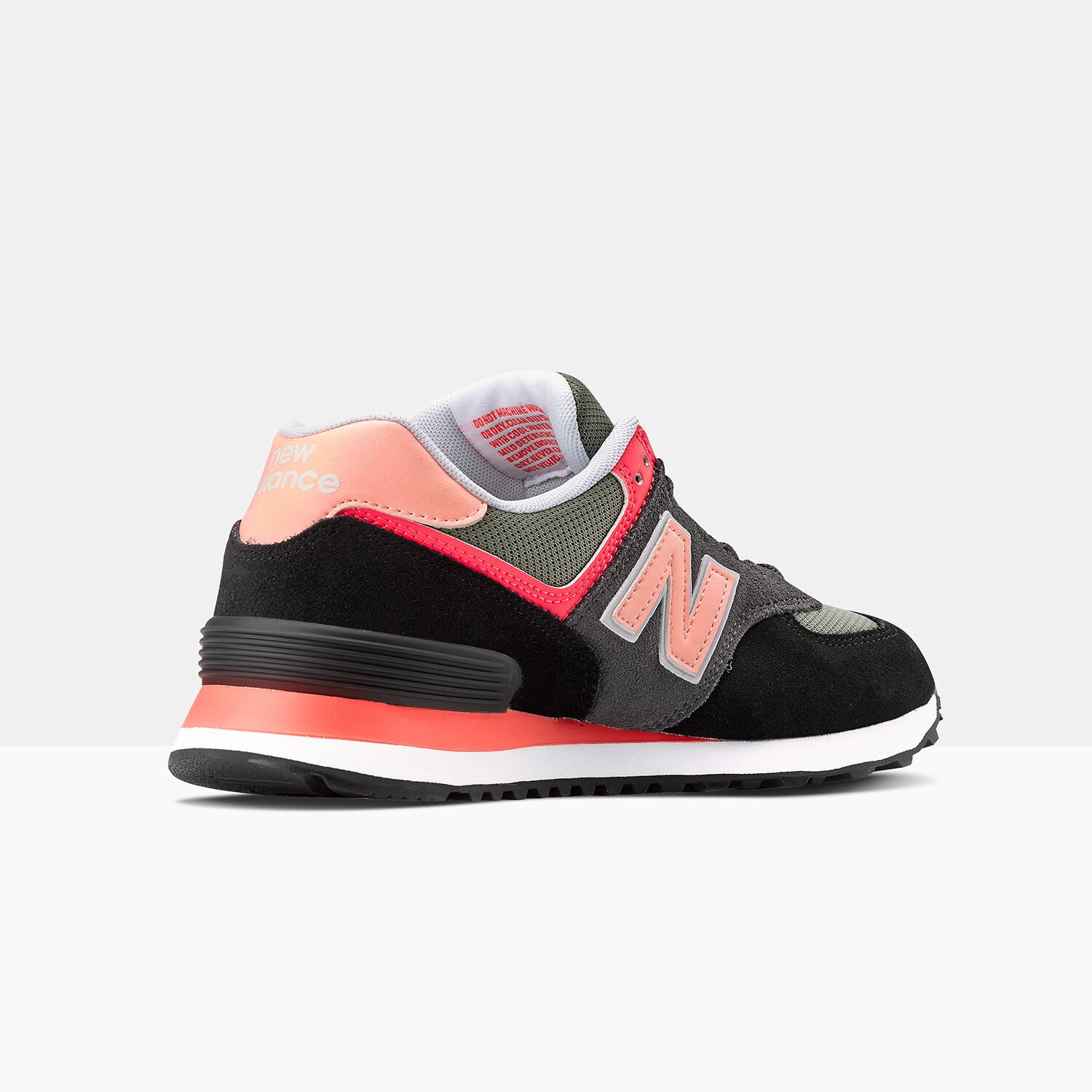 New balance 574 sport femme orange sales