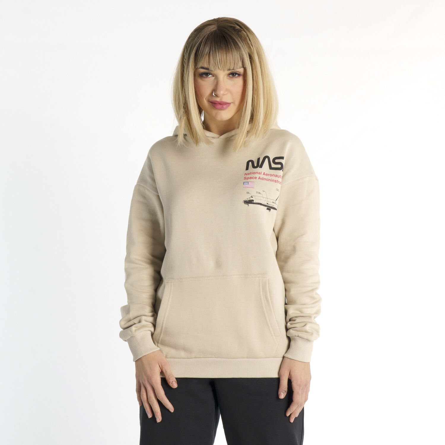 Nasa discount tan hoodie