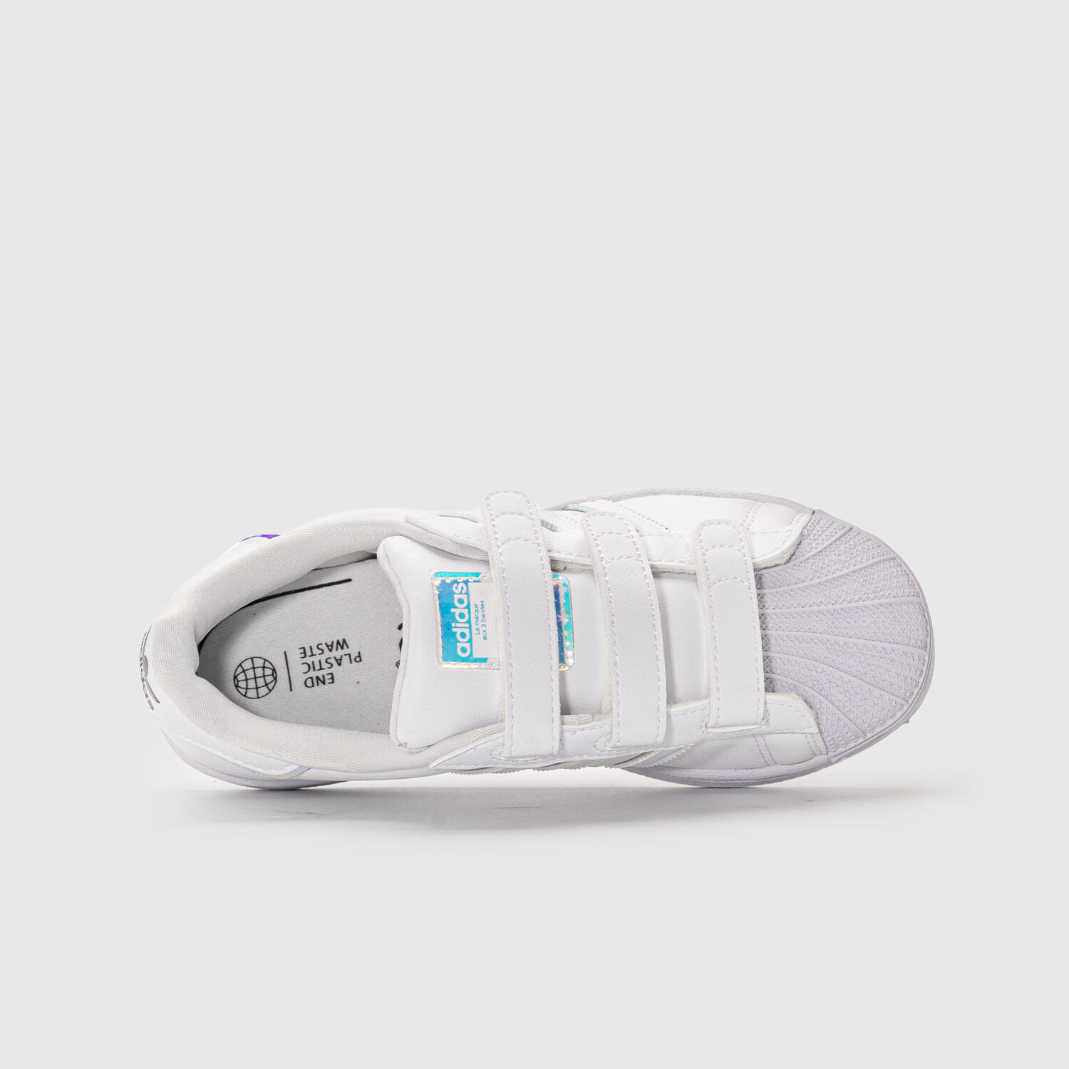 adidas Superstar silver and white AW LAB