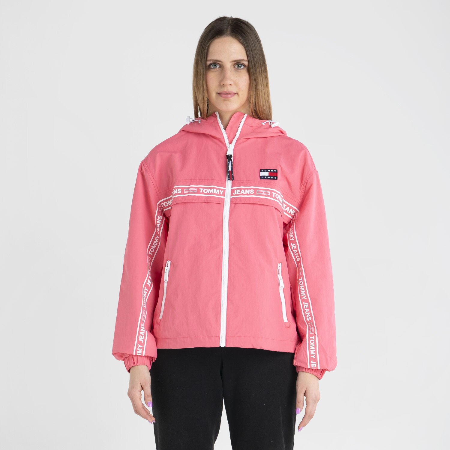Girl tommy outlet hilfiger windbreaker