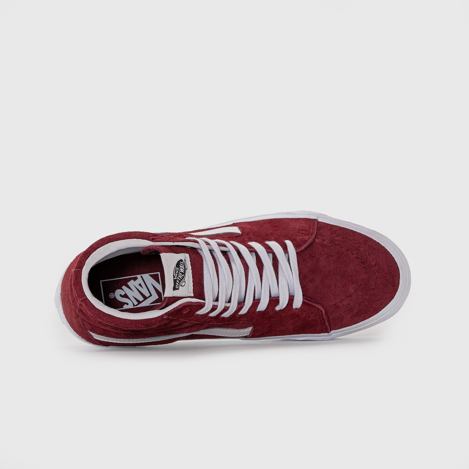 Vans bordeaux outlet e bianche