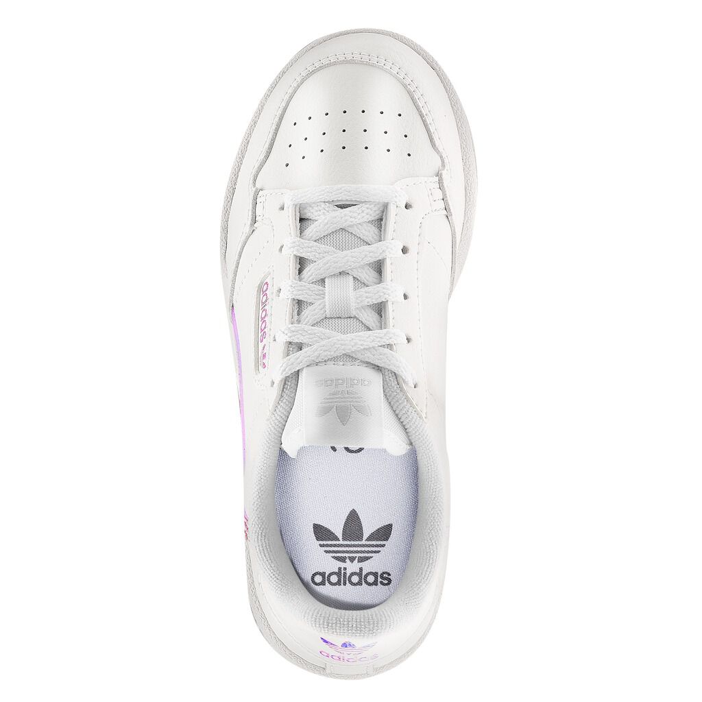 adidas Continental 80 bianche e viola AW LAB
