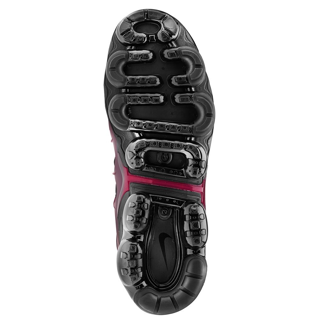 Nike Air Vapormax Plus shoes black and purple AW LAB