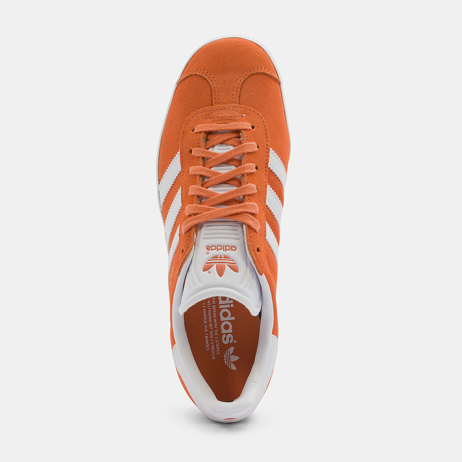Gazelle adidas top arancioni