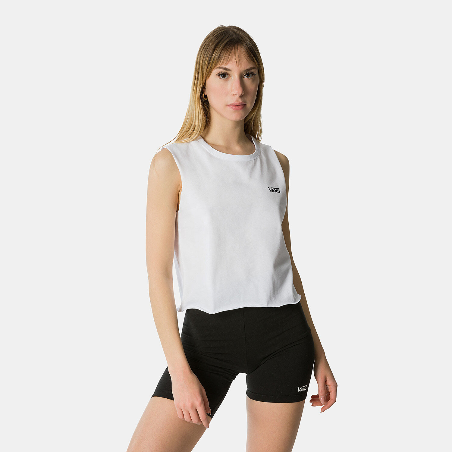 Vans Junior V Muscle tank top white AW LAB