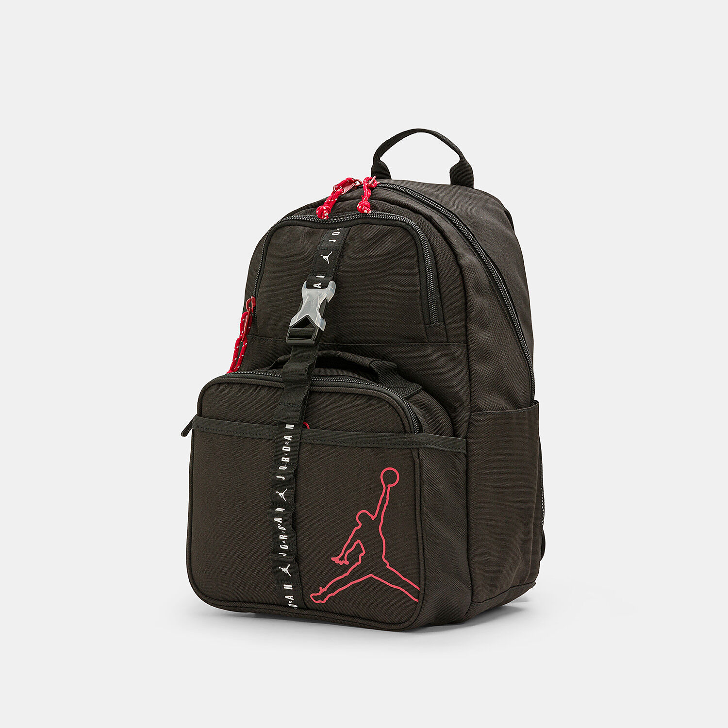 Jordan Air Lunch backpack black and red AW LAB