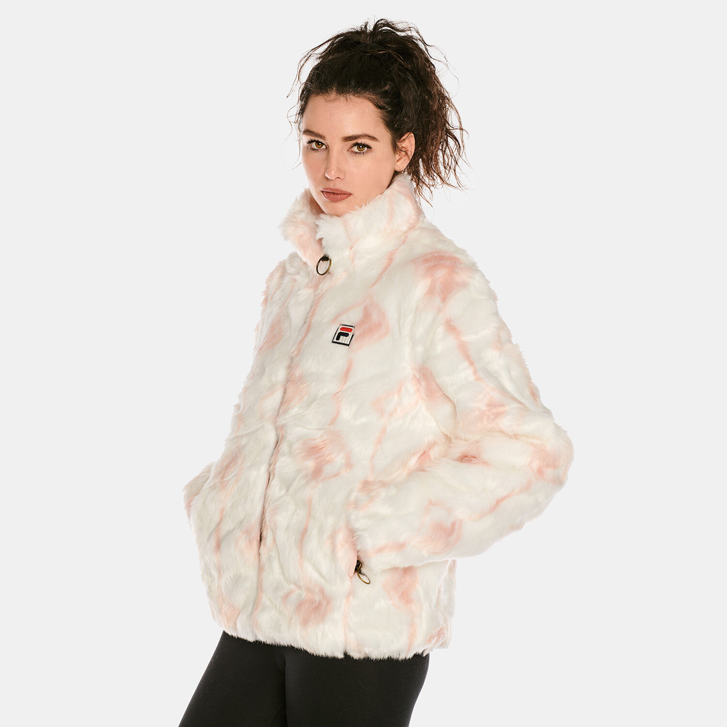 Fila deals furry jacket