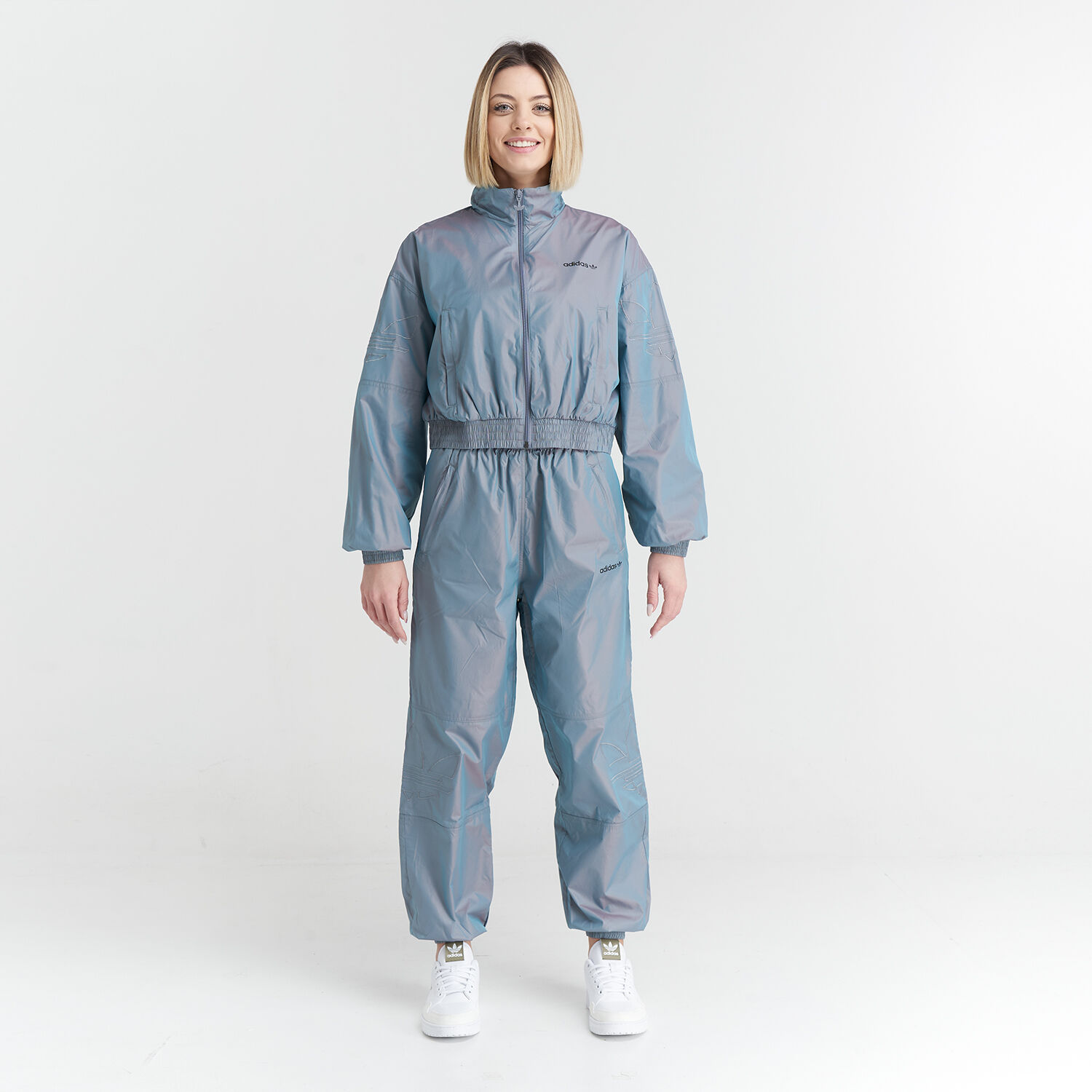 adidas Adicolor Iridescent Track jacket dark blue AW LAB
