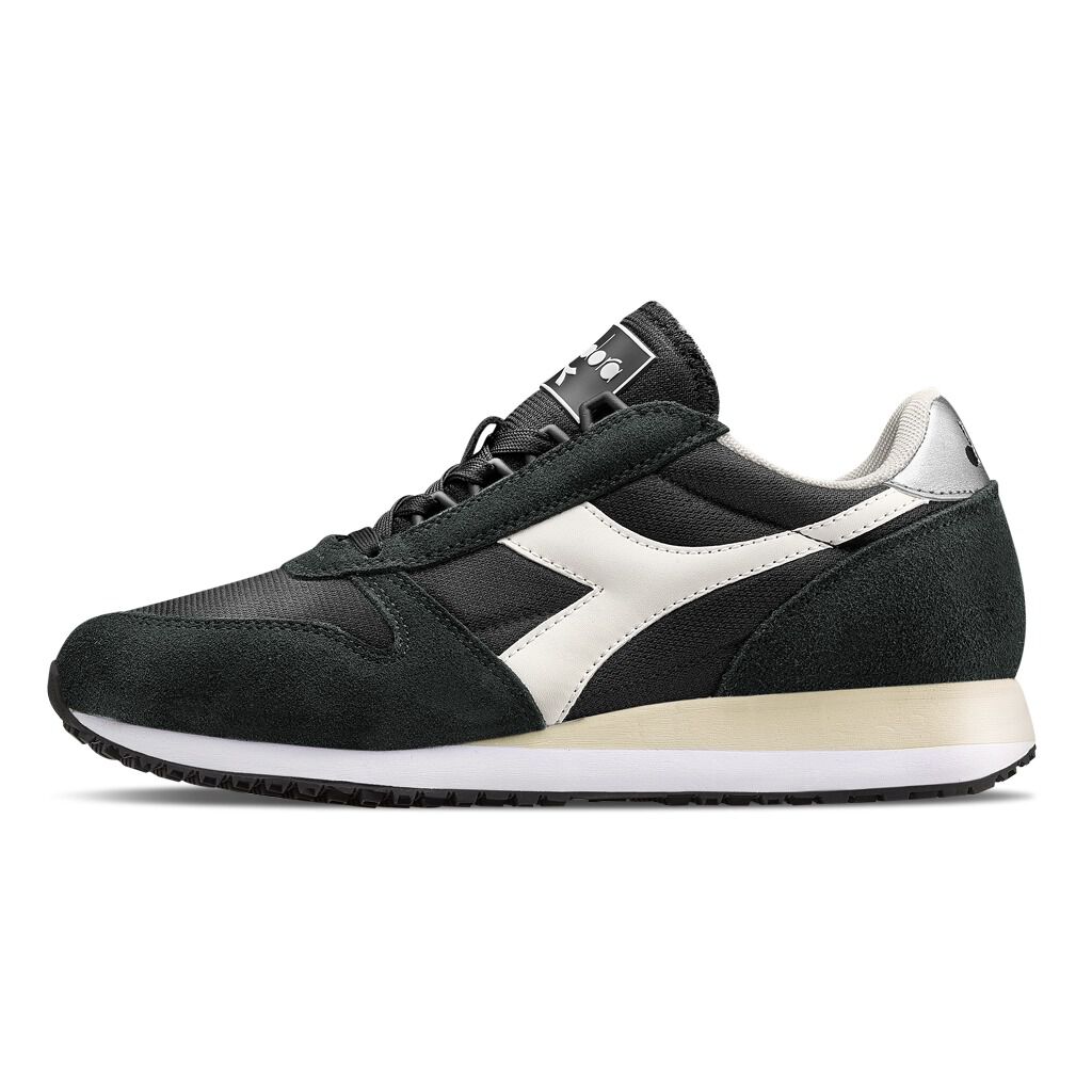 diadora Caiman shoes black and white AW LAB