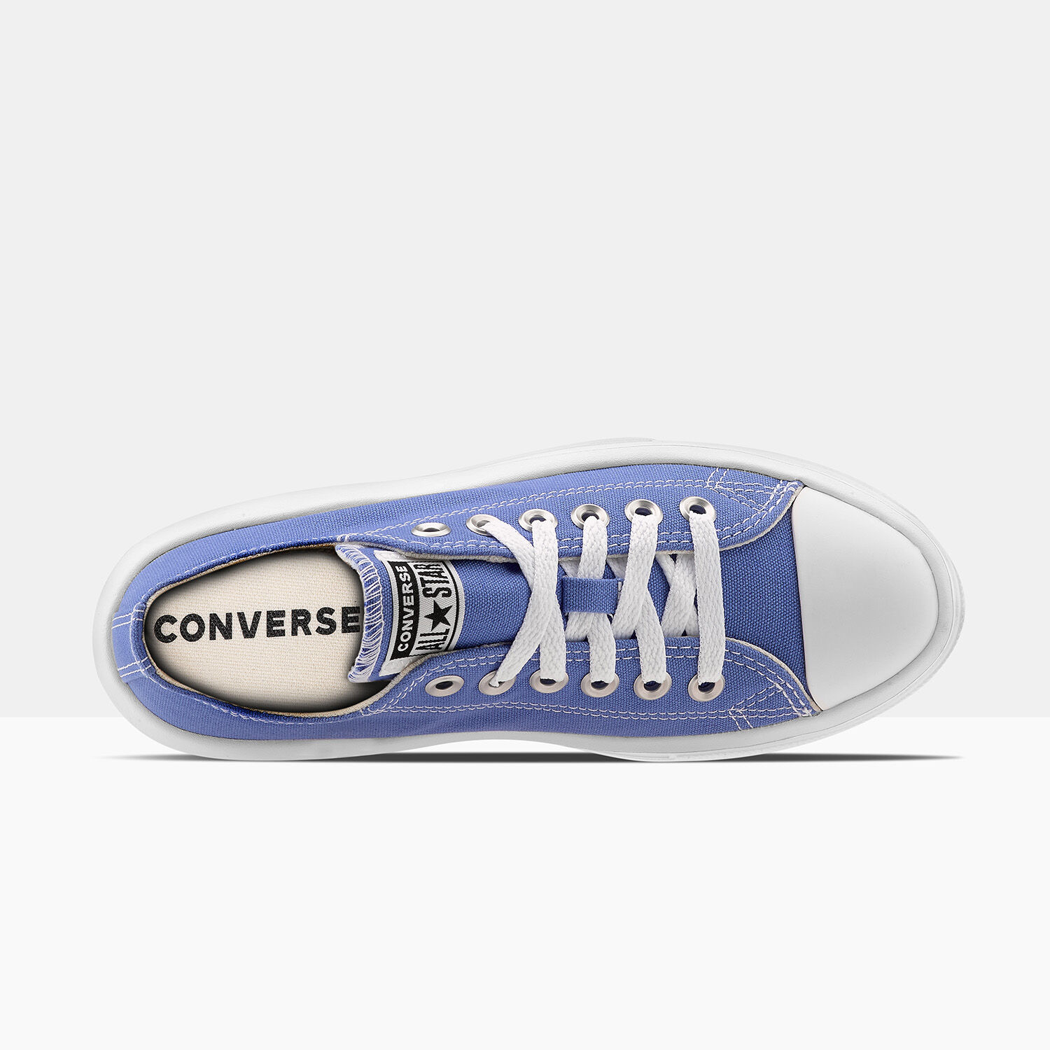 CONVERSE CANVAS COLOR CHUCK TAYLOR ALL STAR MOVE LOW TOP DARK BLUE