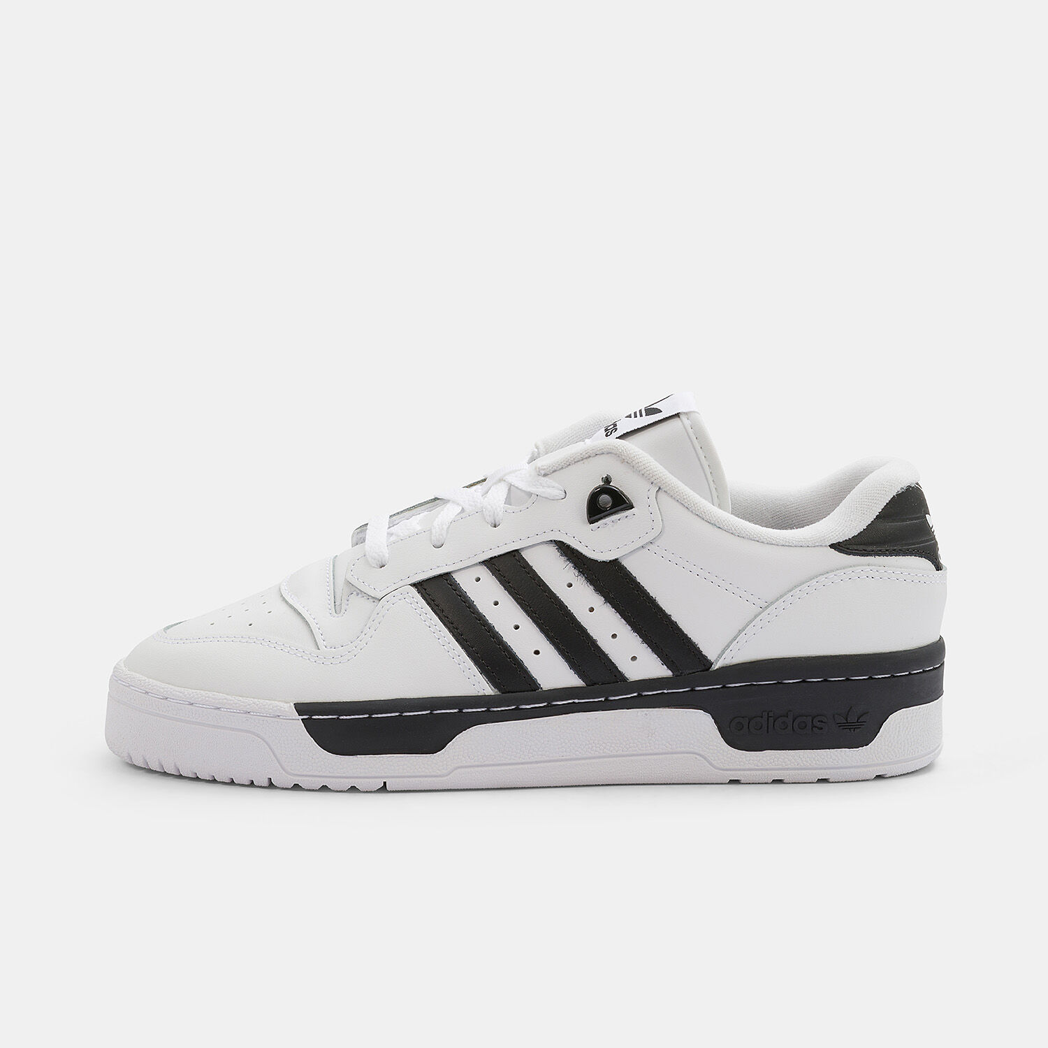 Adidas rivalry discount low white black