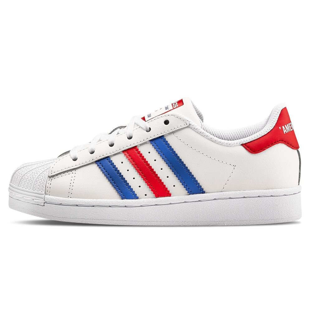 adidas Superstar silver and white AW LAB