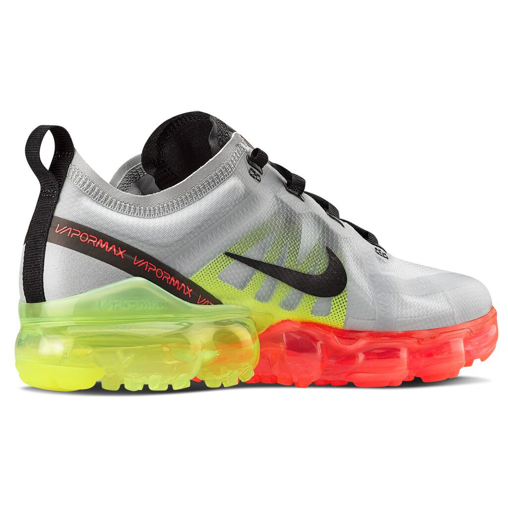 Air vapormax 2019 outlet pure platinum/black/volt men's shoe