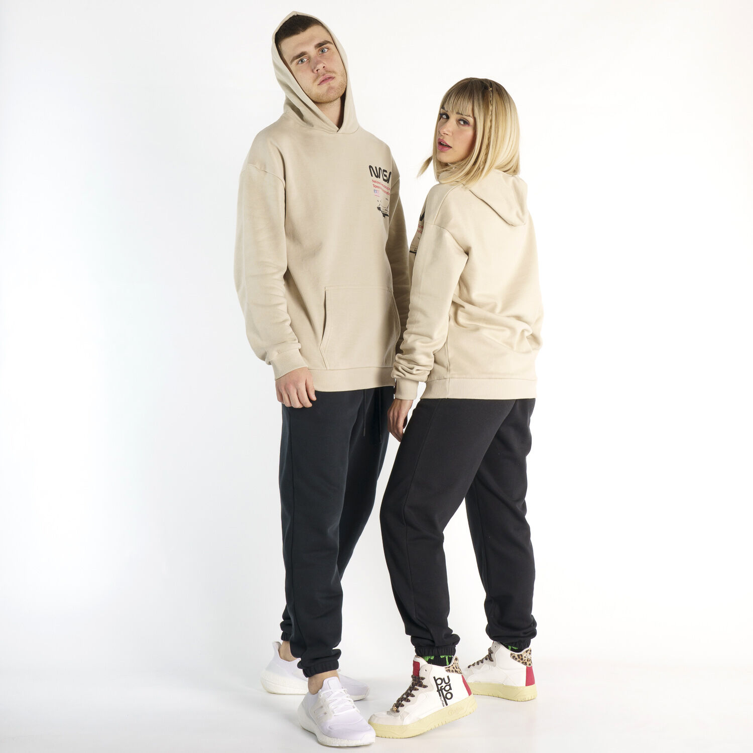 Cream clearance nasa hoodie