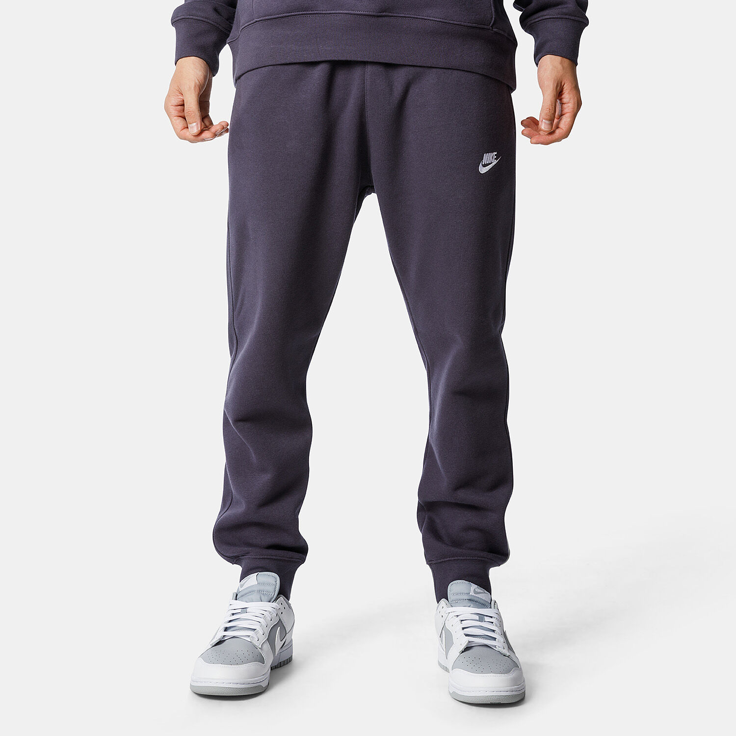 Nike club on sale fleece pants blue