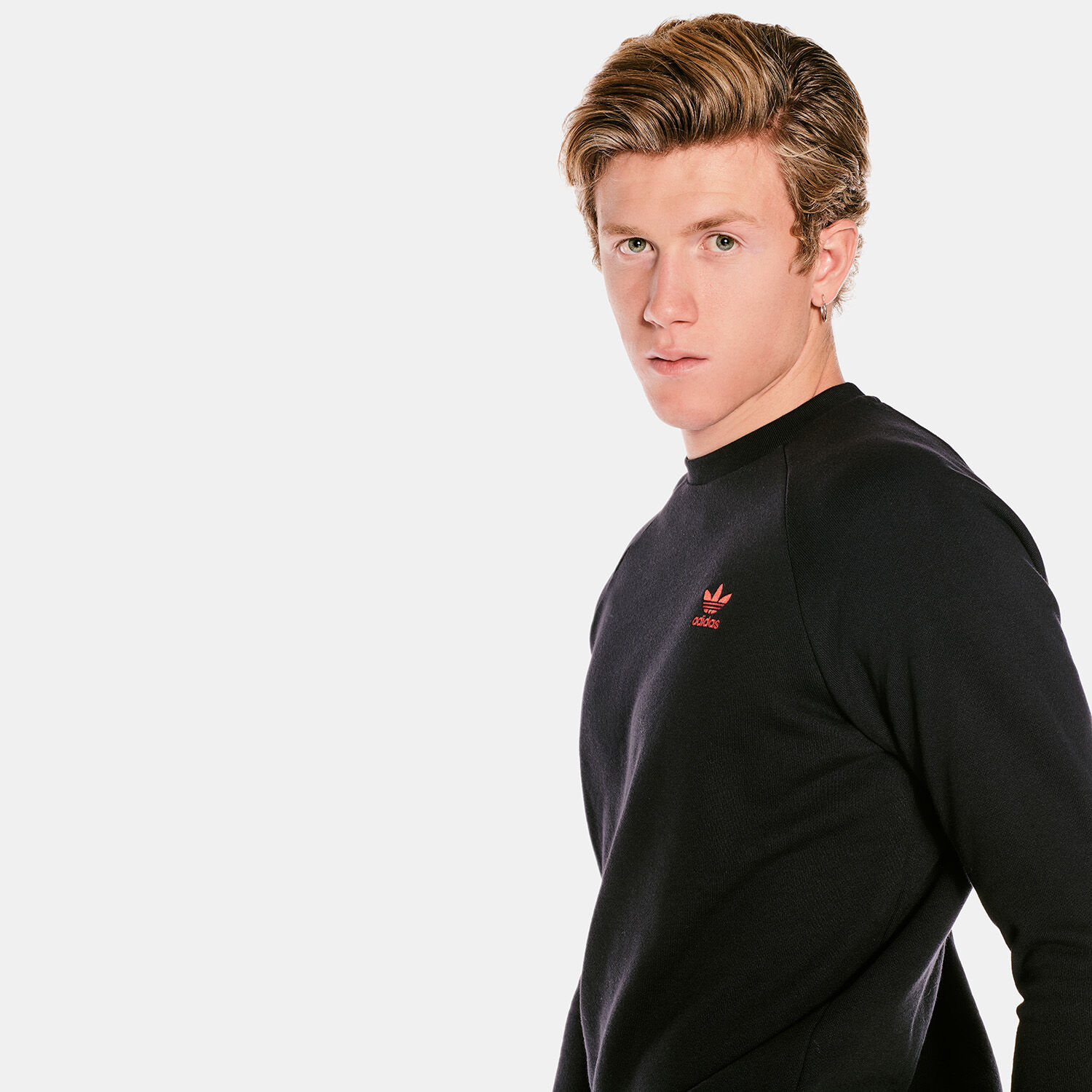 Adidas originals premium clearance basics crew sweatshirt
