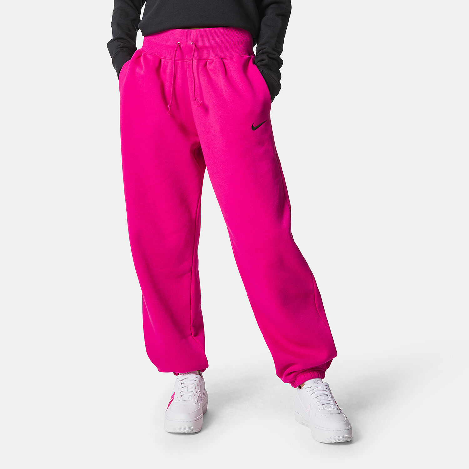 Nike Sportswear Phoenix Fleece pants fuchsia AW LAB