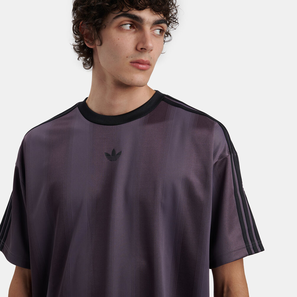 adidas Adicolor Jacquard T-shirt, grey/black