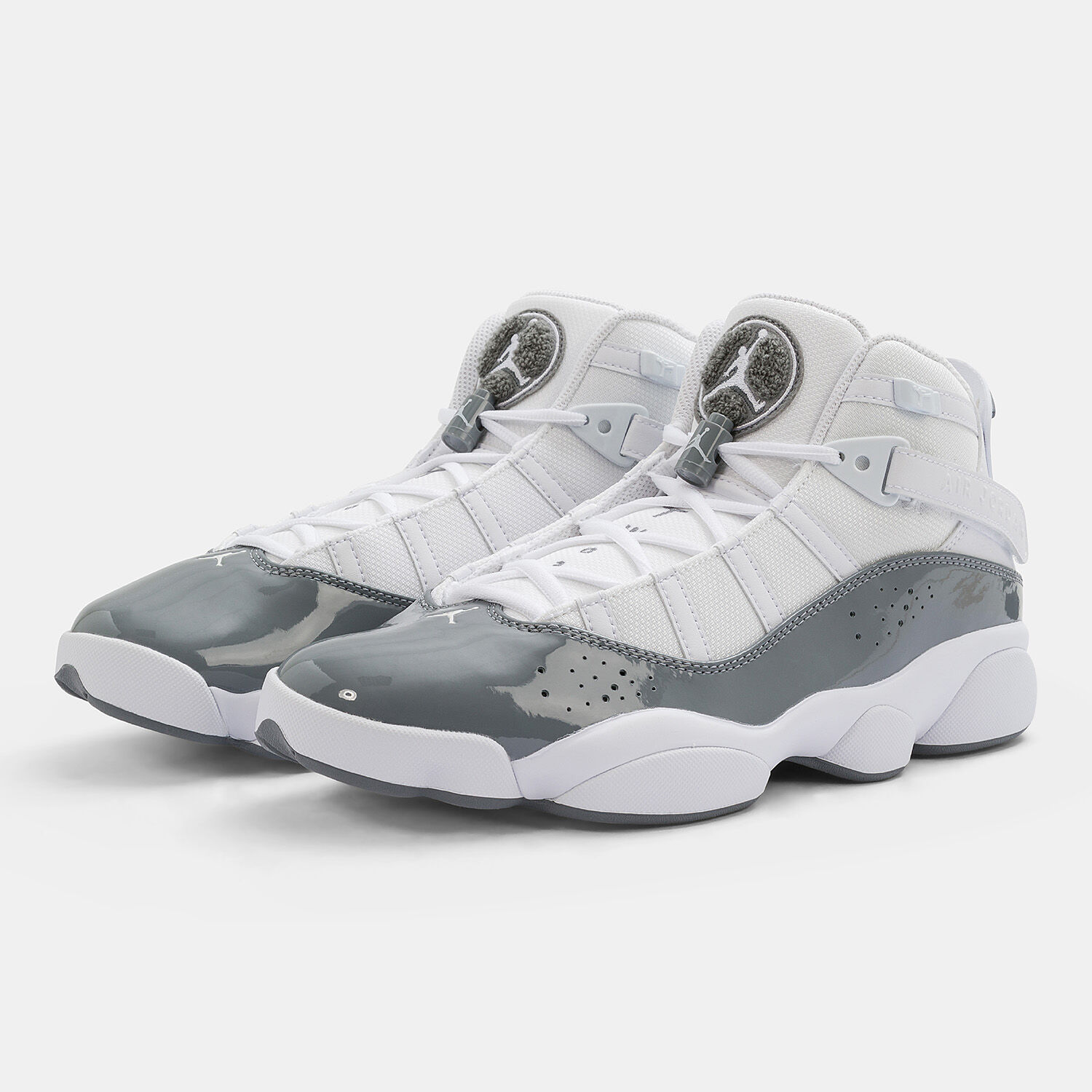 Jordan 6 Rings grey and white AW LAB