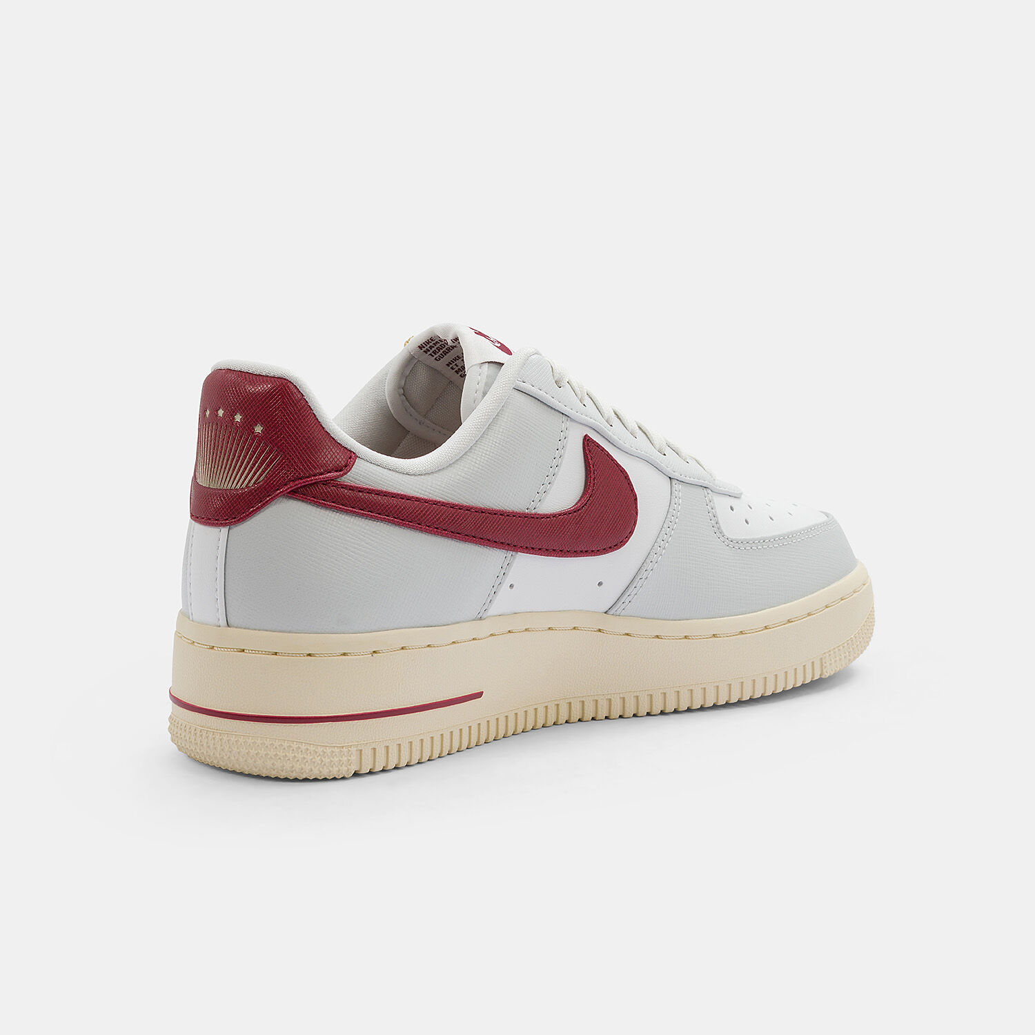 Air force bianche baffo 2025 rosso