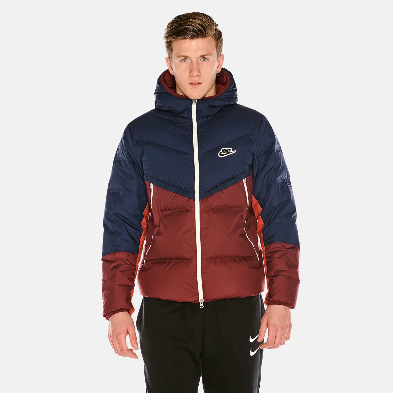 Red white 2025 blue nike jacket