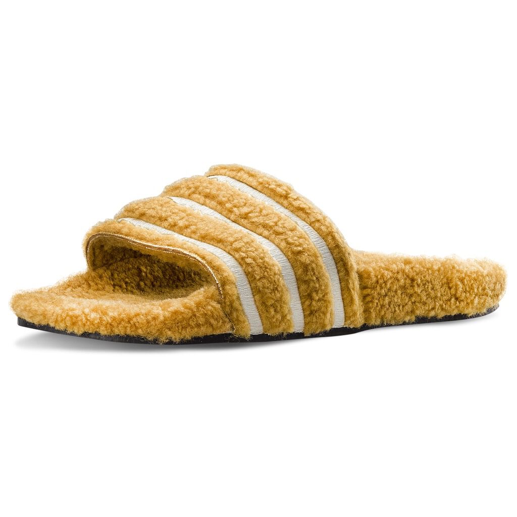 Furry adidas deals slides