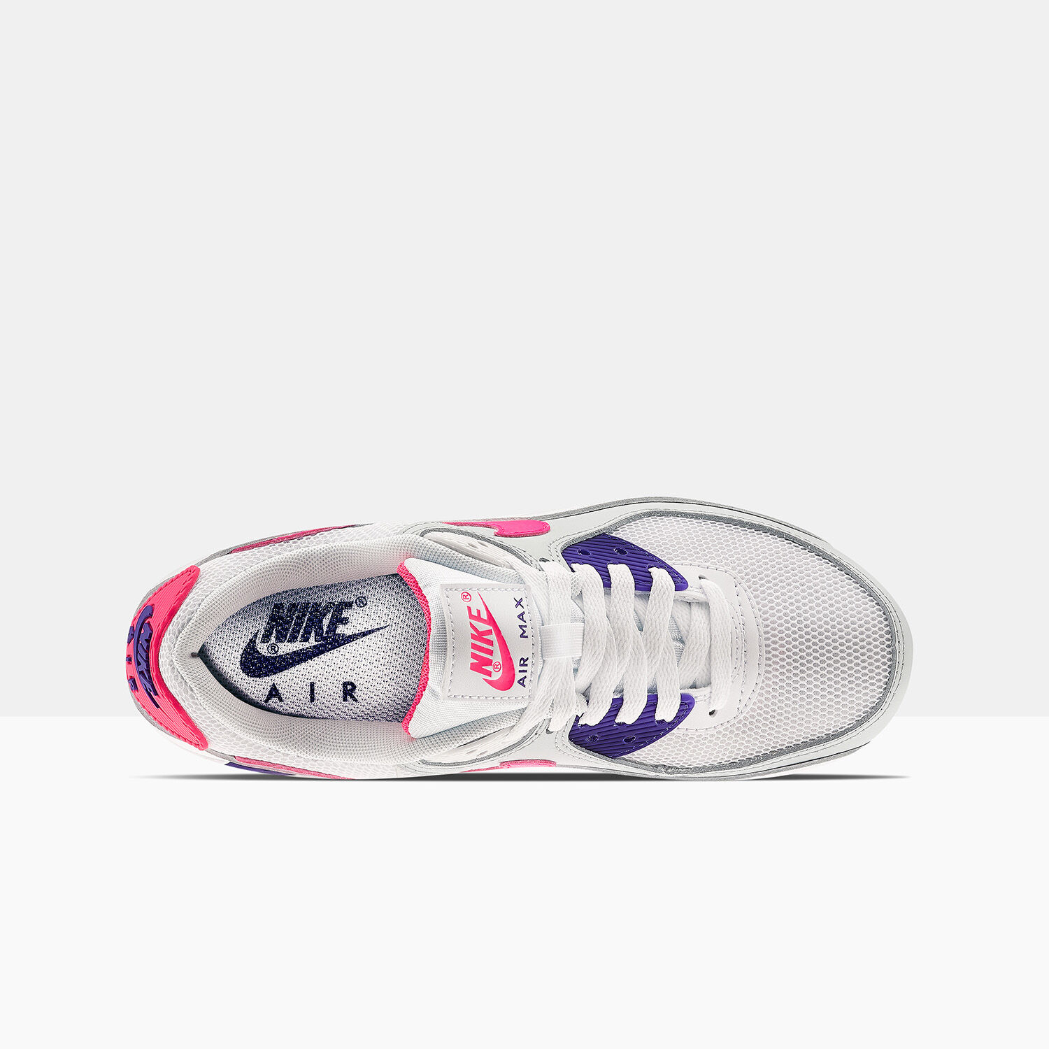 Nike air max online blancos con rosa