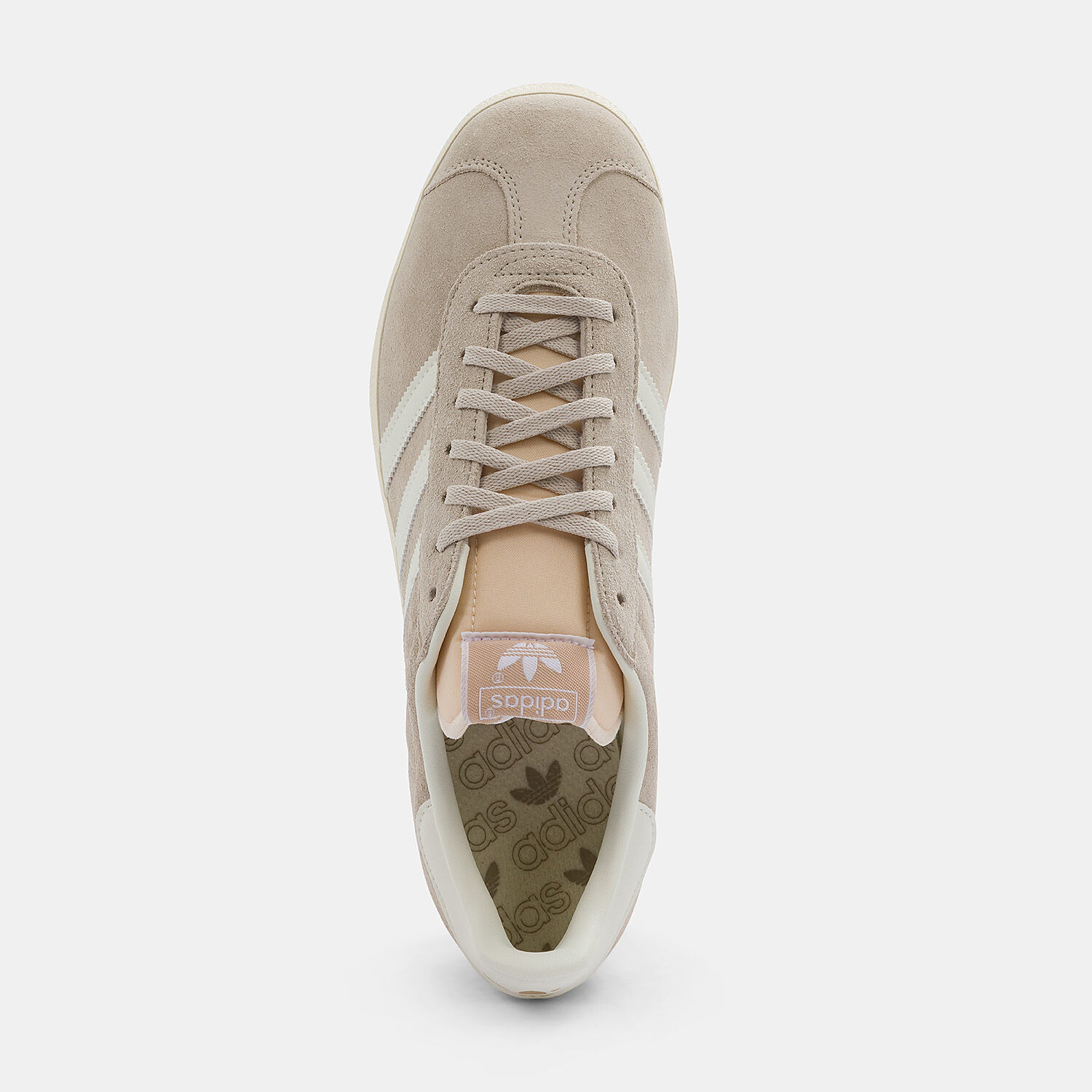 adidas Gazelle beige and white AW LAB