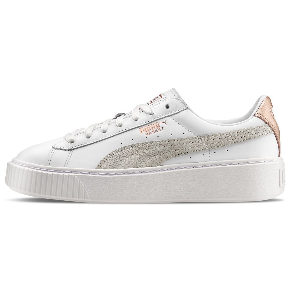 Puma Basket Platform Euphoria women s white shoes AW LAB