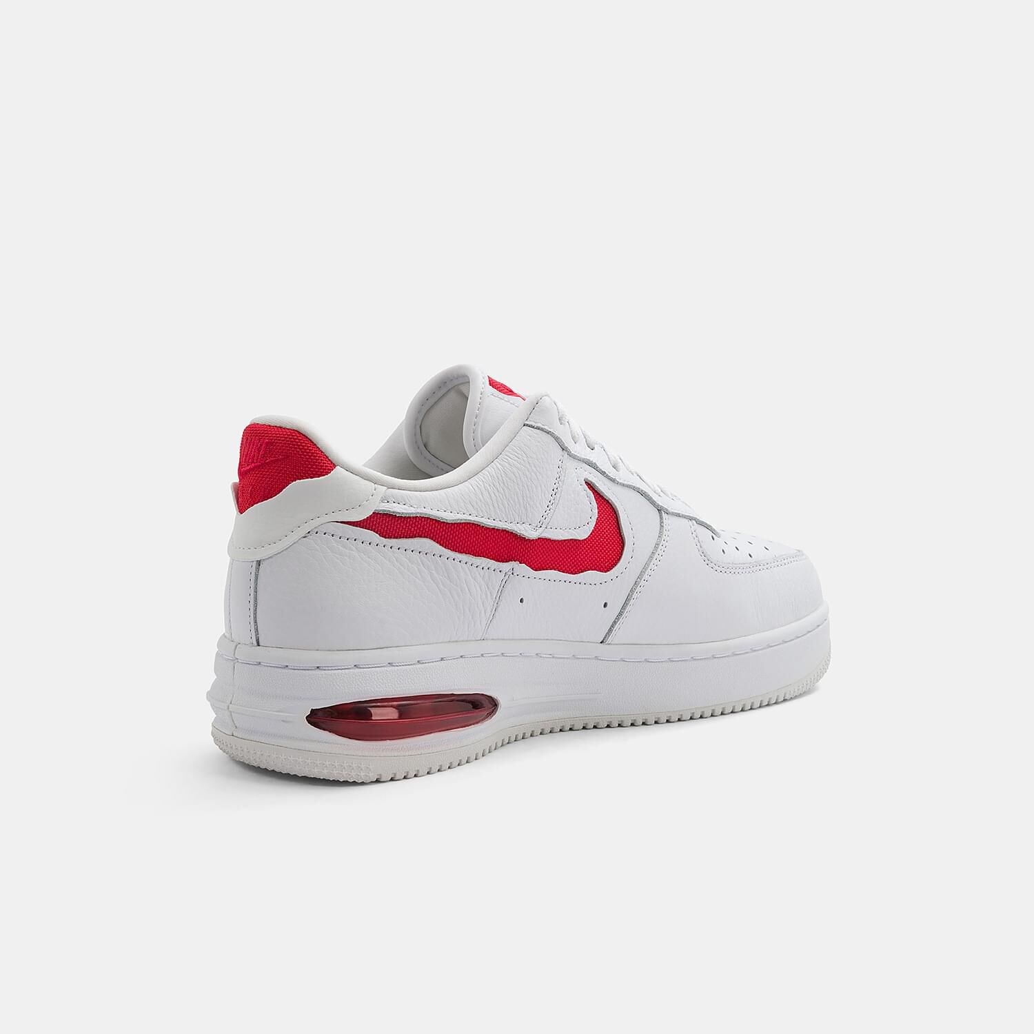 Nike Air Force 1 Low EVO in white and red AW LAB