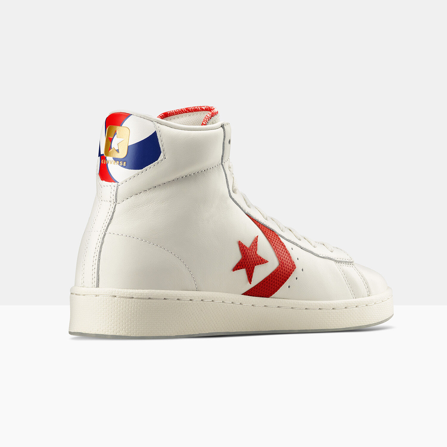 Red leather converse clearance mens